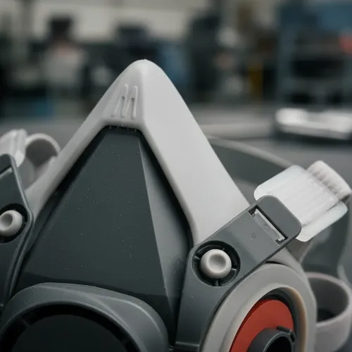 Respirador Reutilizável Semifacial 6200 com Elastômero Médio - 3M H0002317255