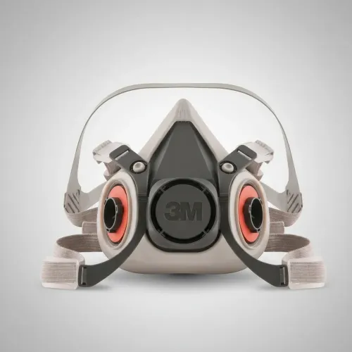 Respirador Reutilizável Semifacial 6200 com Elastômero Médio - 3M H0002317255