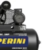 Compressor de Ar com 2 Estágios e Alta Pressão 175 psi 20 pcm 200L 5HP Trifásico 220/380V IP21 - Chiaperini 00688