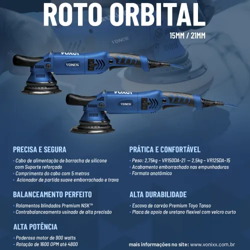 Politriz Roto Orbital Voxer 5 Politriz Roto Orbital Voxer 5