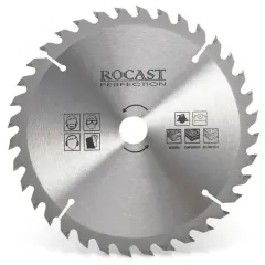 Serra Circular com Pastilha de Metal Duro para Madeira 7,1/4