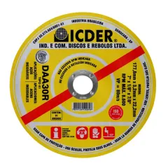 Disco de Corte Para Aço Inox 7