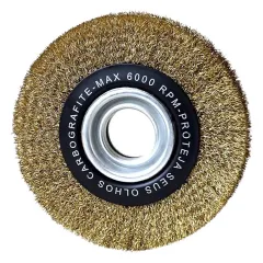 Escova de Aço Circular Ondulada 6 Escova de Aço Circular Ondulada 6