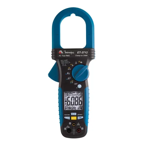 Alicate Amperímetro Digital 1000V True-RMS CAT III / CAT IV - Minipa ET-3712