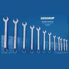 Jogo de Chaves Combinadas com 12 peças 3/8 Jogo de Chaves Combinadas com 12 peças 3/8