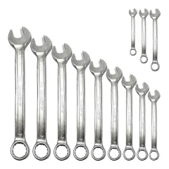Jogo de Chaves Combinadas 6 à 22mm 12 Peças - Robust 067780