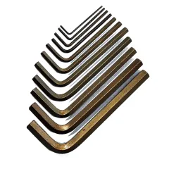 Jogo de Chaves Allen Hexagonais Curta Tipo L com 11 Peças 1,50mm a 10mm - Gedore 012110 Jogo de Chaves Allen Hexagonais Curta Tipo L com 11 Peças 1,50mm a 10mm - Gedore 012110