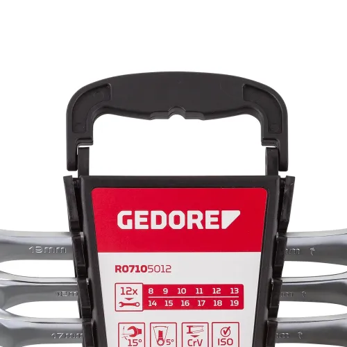 Jogo de Chaves Combinadas com Catraca 8 á 19mm com 12 Peças - Gedore Red 3300850