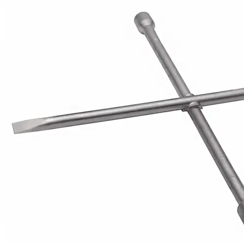 Chave de Roda Cruz com Espátula 17 x 19 x 13/16