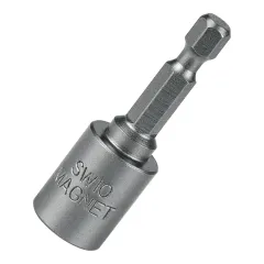 Adaptador tipo Canhão Magnético 13 mm encaixe 1/4 Adaptador tipo Canhão Magnético 13 mm encaixe 1/4