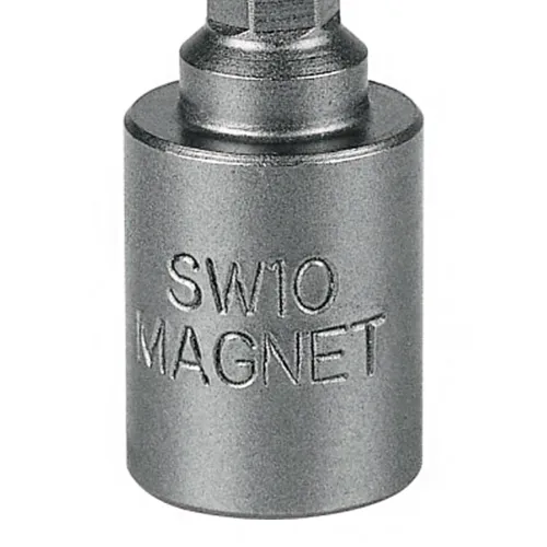 Adaptador tipo Canhão Magnético 13 mm encaixe 1/4 Adaptador tipo Canhão Magnético 13 mm encaixe 1/4