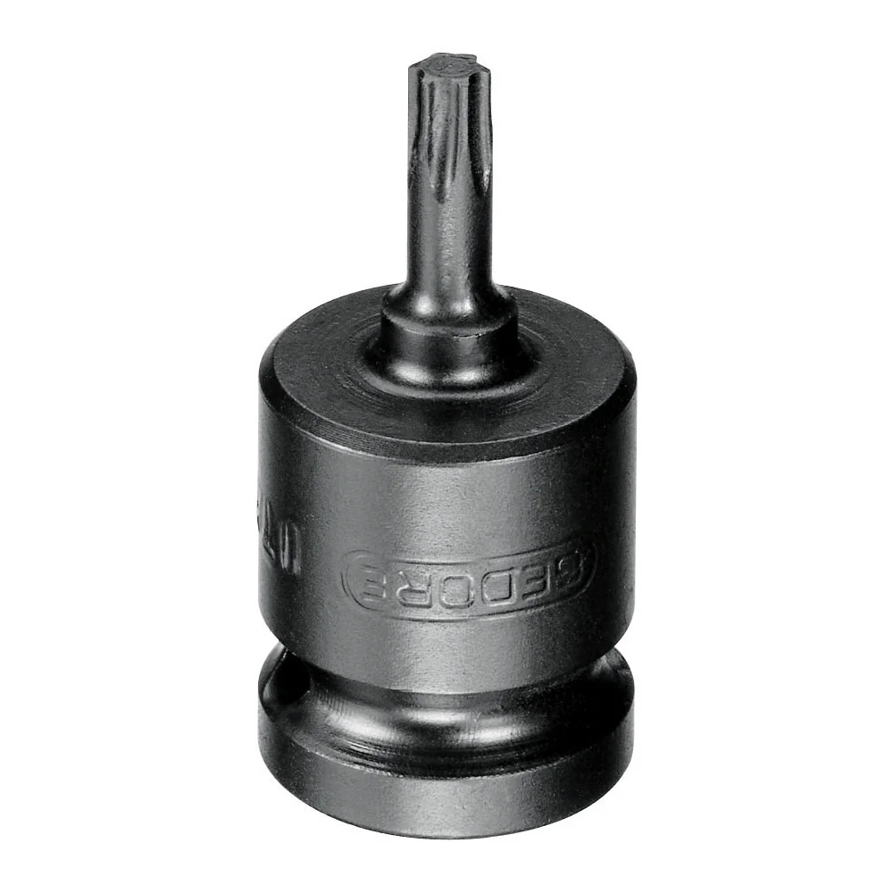 Chave Soquete Hexalobular Curta de Impacto Tipo Tork T50 Encaixe