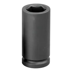 Soquete Sextavado Longo de Impacto 38 mm Encaixe de 3/4 Soquete Sextavado Longo de Impacto 38 mm Encaixe de 3/4