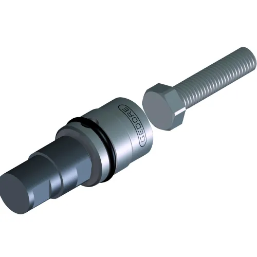 Soquete Sextavado Curto de Impacto 29 mm Encaixe de 3/4'' - Gedore 080183