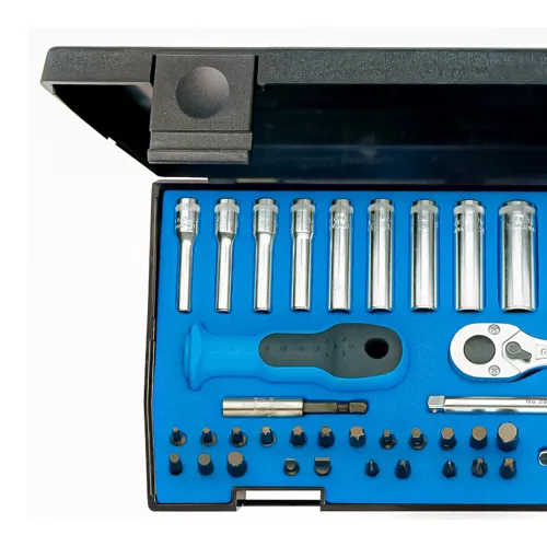 Jogo de Soquetes e Bits 1/4 Jogo de Soquetes e Bits 1/4