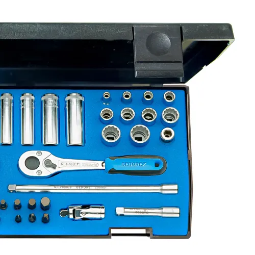 Jogo de Soquetes e Bits 1/4 Jogo de Soquetes e Bits 1/4