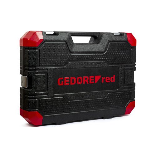 Jogo de Ferramentas (Chaves, Alicates, Martelo, Soquetes) 100 Peças - Gedore Red 3300246