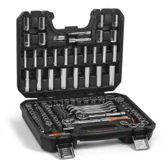 Jogo de Soquetes com Catracas, Bits e Acessórios 138 Peças - Robust 3370225 Jogo de Soquetes com Catracas, Bits e Acessórios 138 Peças - Robust 3370225