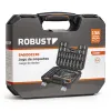 Jogo de Soquetes com Catracas, Bits e Acessórios 138 Peças - Robust 3370225 Jogo de Soquetes com Catracas, Bits e Acessórios 138 Peças - Robust 3370225