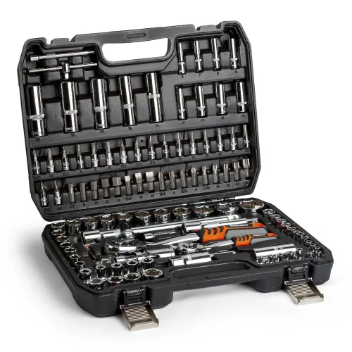 Jogo de Soquetes e Bits Encaixe de 1/2 Jogo de Soquetes e Bits Encaixe de 1/2