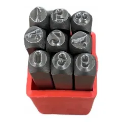 Punção Numérica 4MM - Rocast 60,0005 Punção Numérica 4MM - Rocast 60,0005