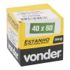 Estanho em Fio com Fluxo 1 mm 40 x 60 com 500 g - Vonder 74.51.406.010 Estanho em Fio com Fluxo 1 mm 40 x 60 com 500 g - Vonder 74.51.406.010