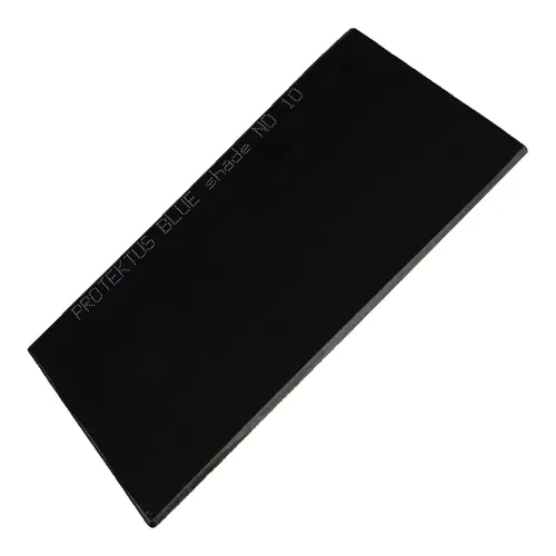 Lente Azul para Máscara de Solda Tonalidade 10 105 x 50 mm - Protektus Blue Lente Azul para Máscara de Solda Tonalidade 10 105 x 50 mm - Protektus Blue