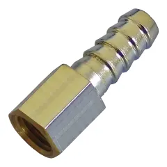 Espigão Fixo Fêmea Latão 1/2 X 3/8