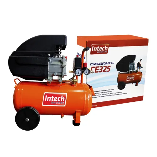 Compressor de Ar 7,3 pcm 2,0 HP 24 L 127 V - Intech Machine CE325