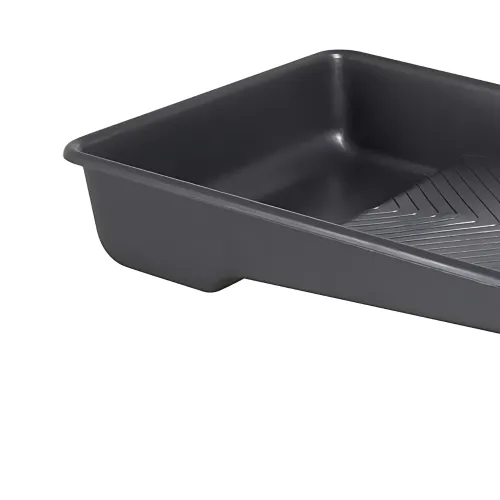 Bandeja Plástica para Pintura Preta para Rolos de 23 cm - Vonder 62.41.099.500