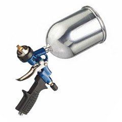 Pistola de Pintura com Bico De 2,5mm Tipo Gravidade Caneca de Alumínio 1L -  Arprex Modelo 12X