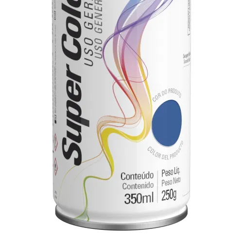 Tinta Aerosol Azul Uso Geral 250 g 350 ml - Tekbond 23081006900 Tinta Aerosol Azul Uso Geral 250 g 350 ml - Tekbond 23081006900
