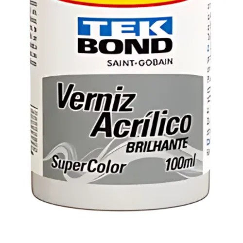 Verniz Acrílico Brilhante 100ml - Tekbond 26300110000 Verniz Acrílico Brilhante 100ml - Tekbond 26300110000