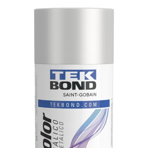Tinta Spray Prata Metálico 250G 350ML - Tekbond 23361006900