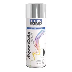 Tinta Spray Cromado Metálico 250 g 350 ml - Tekbond 23281006900