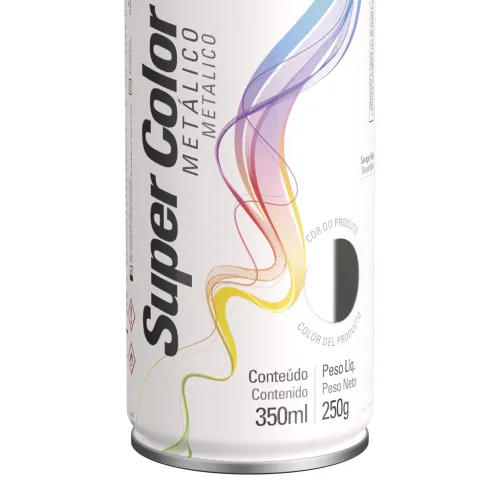 Tinta Spray Cromado Metálico 250 g 350 ml - Tekbond 23281006900