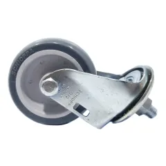 Rodízio Giratório de Espiga Roscada Sem Freio Até 60 kg 3 Rodízio Giratório de Espiga Roscada Sem Freio Até 60 kg 3