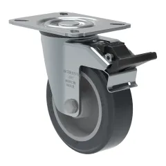 Rodízio Giratório com Freio 4