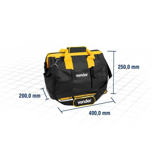 Bolsa em Lona para Ferramentas 400 mm - Vonder 35.40.300.070