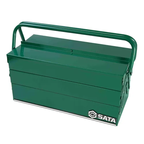 Caixa de Ferramentas Sanfonada Metálica com 5 Gavetas - Sata ST95104ASC Caixa de Ferramentas Sanfonada Metálica com 5 Gavetas - Sata ST95104ASC
