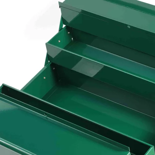 Caixa de Ferramentas Sanfonada Metálica com 5 Gavetas - Sata ST95104ASC Caixa de Ferramentas Sanfonada Metálica com 5 Gavetas - Sata ST95104ASC