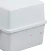 Caixa Plástica Branca p/ Primeiros Socorros 3 Bandejas - Marcon CP-4