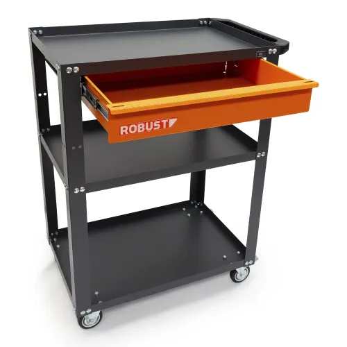 Carrinho Aberto para Ferramentas com 1 Gaveta - Robust 3370213 Carrinho Aberto para Ferramentas com 1 Gaveta - Robust 3370213